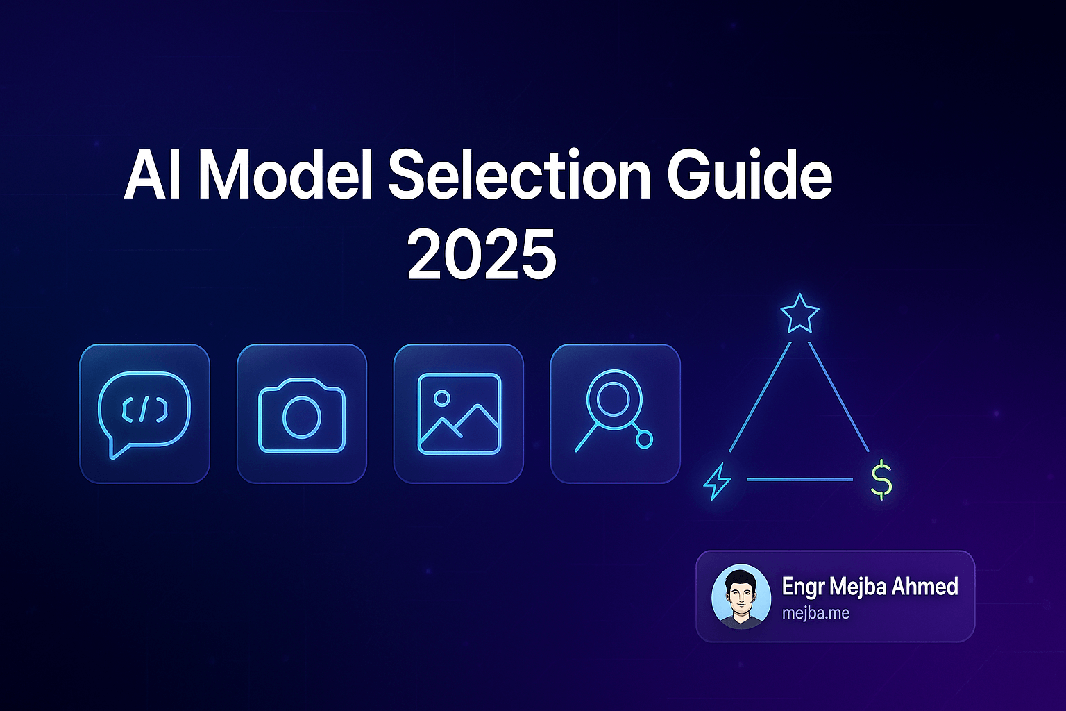 The Complete Developer's Guide to AI Model Selection: From Text Generation to Video Processing in 2025