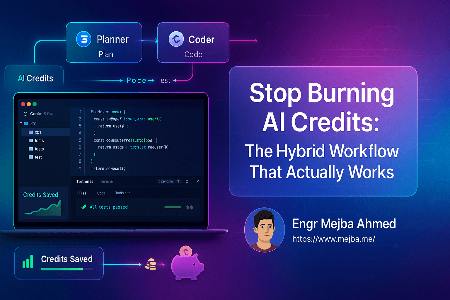 Stop Burning AI Credits: The Hybrid Workflow That Actually Works