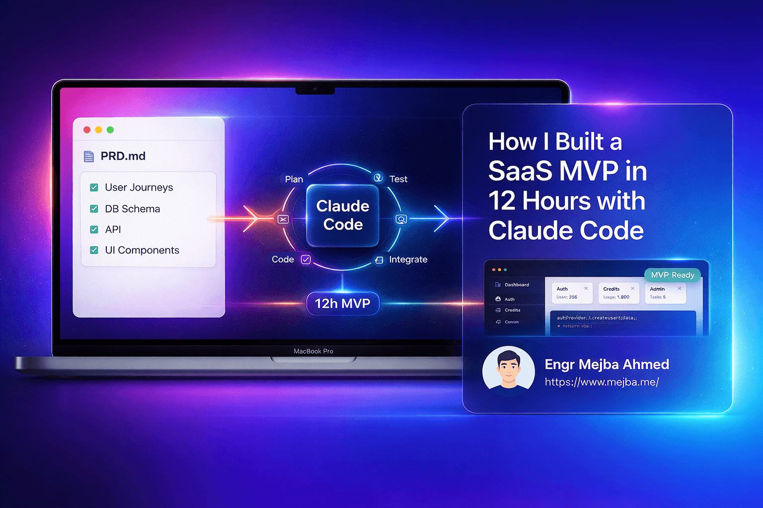 How I Built a SaaS MVP in 12 Hours with Claude Code
