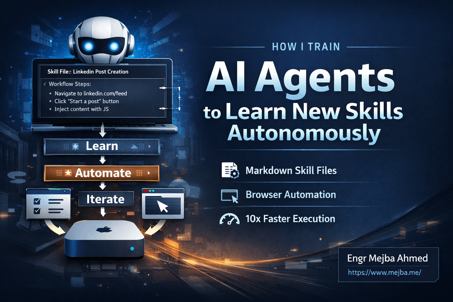 How I Train AI Agents to Learn New Skills Autonomously