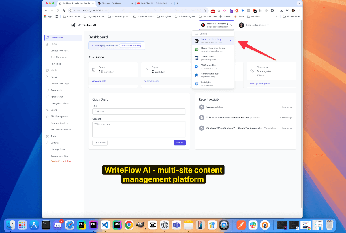 🚀 New in WriteFlow AI: Media Library Modal Upgrade