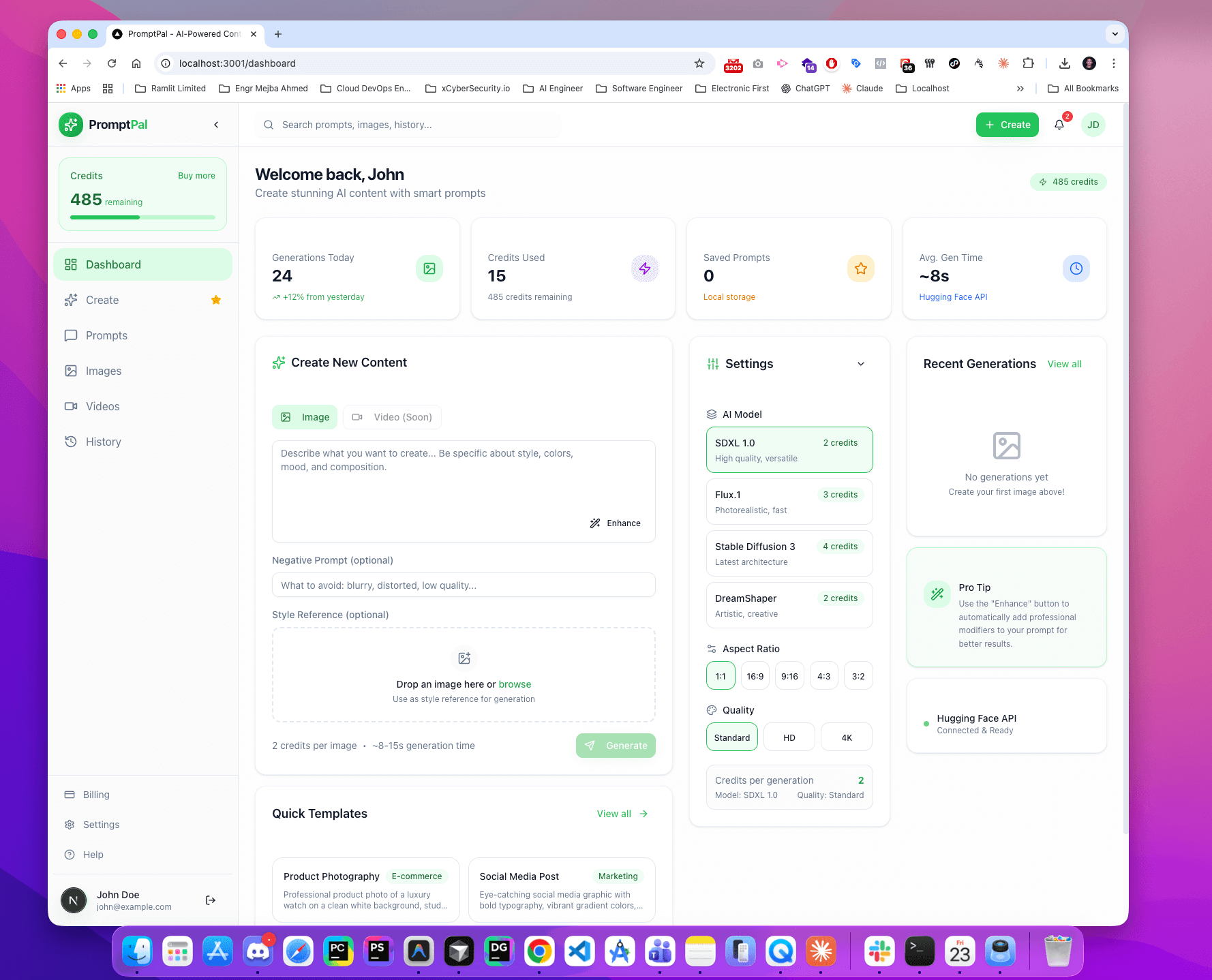 AI-Powered Content Creation Platform
