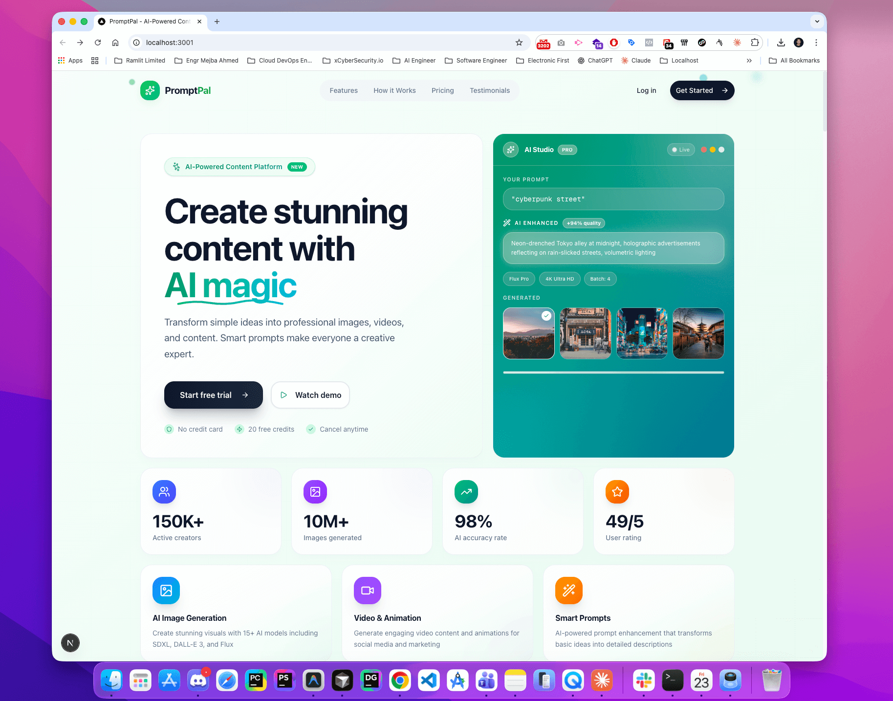 AI-Powered Content Creation Platform - Screenshot 3