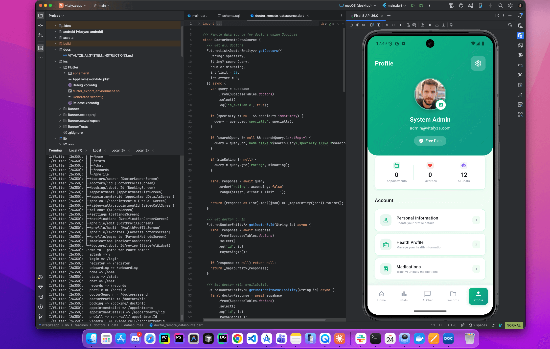 Building an AI-Powered Healthcare App from Scratch | Flutter + Firebase + Claude AI - Screenshot 8