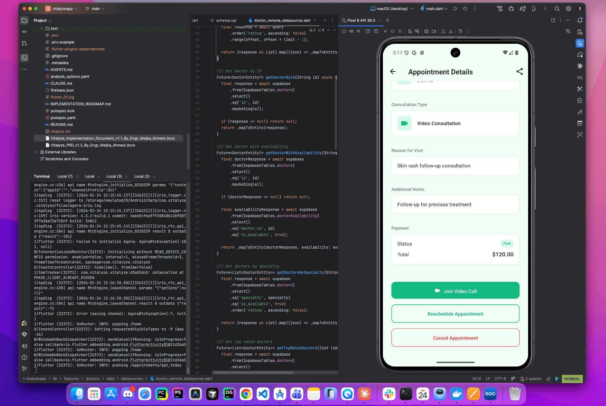 Building an AI-Powered Healthcare App from Scratch | Flutter + Firebase + Claude AI - Screenshot 9