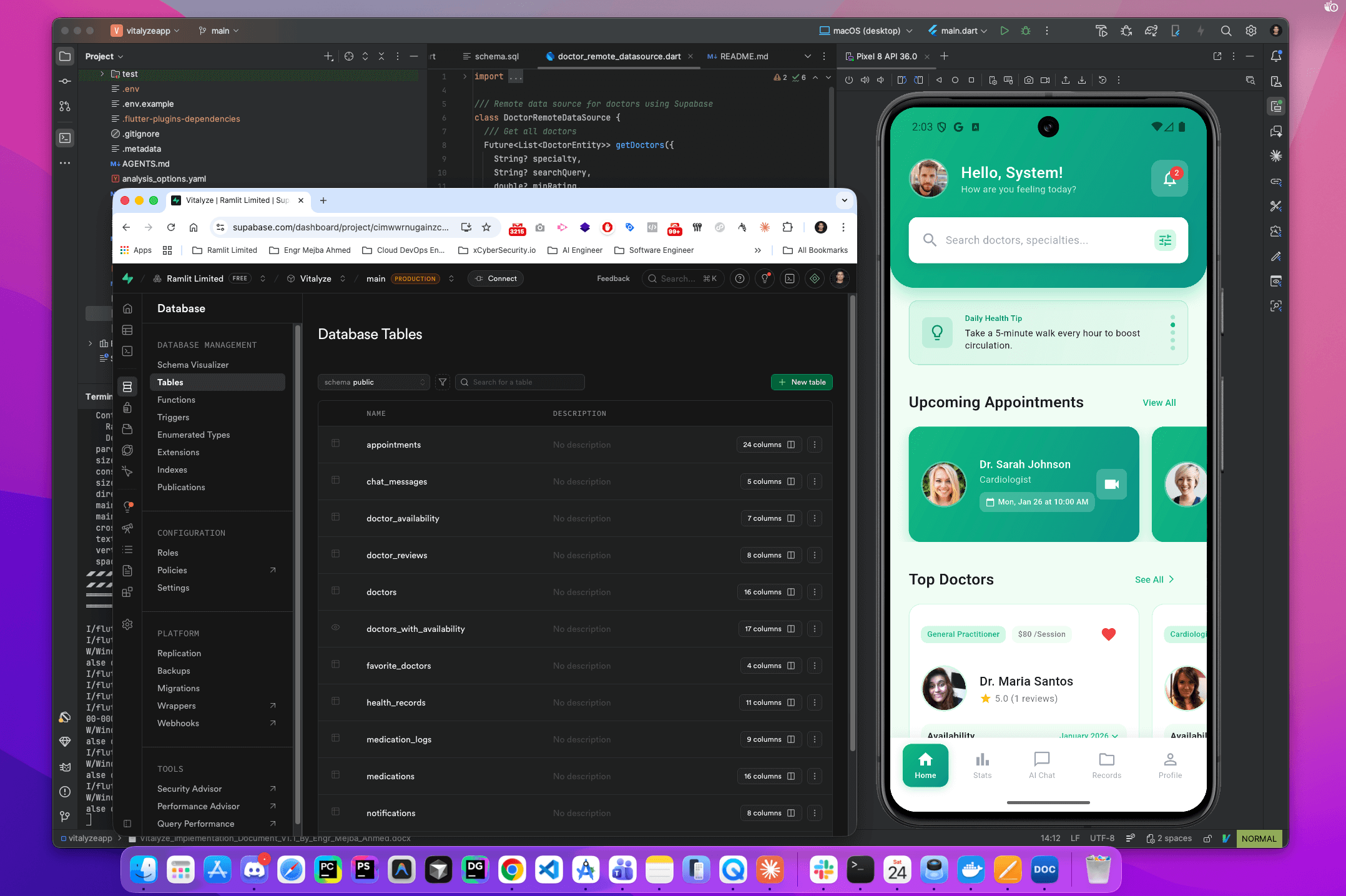 Building an AI-Powered Healthcare App from Scratch | Flutter + Firebase + Claude AI - Screenshot 12