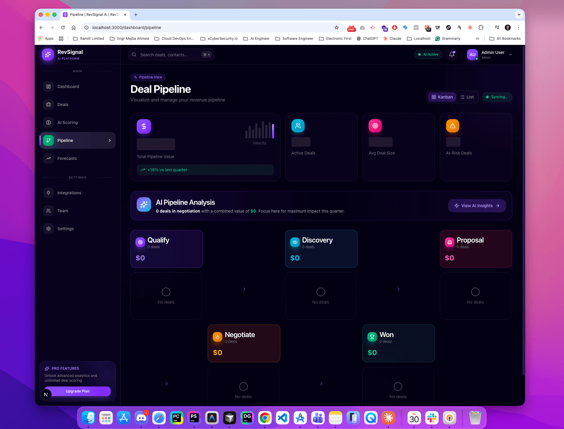  RevSignal AI — Predictive Revenue Intelligence Platform  - Screenshot 3