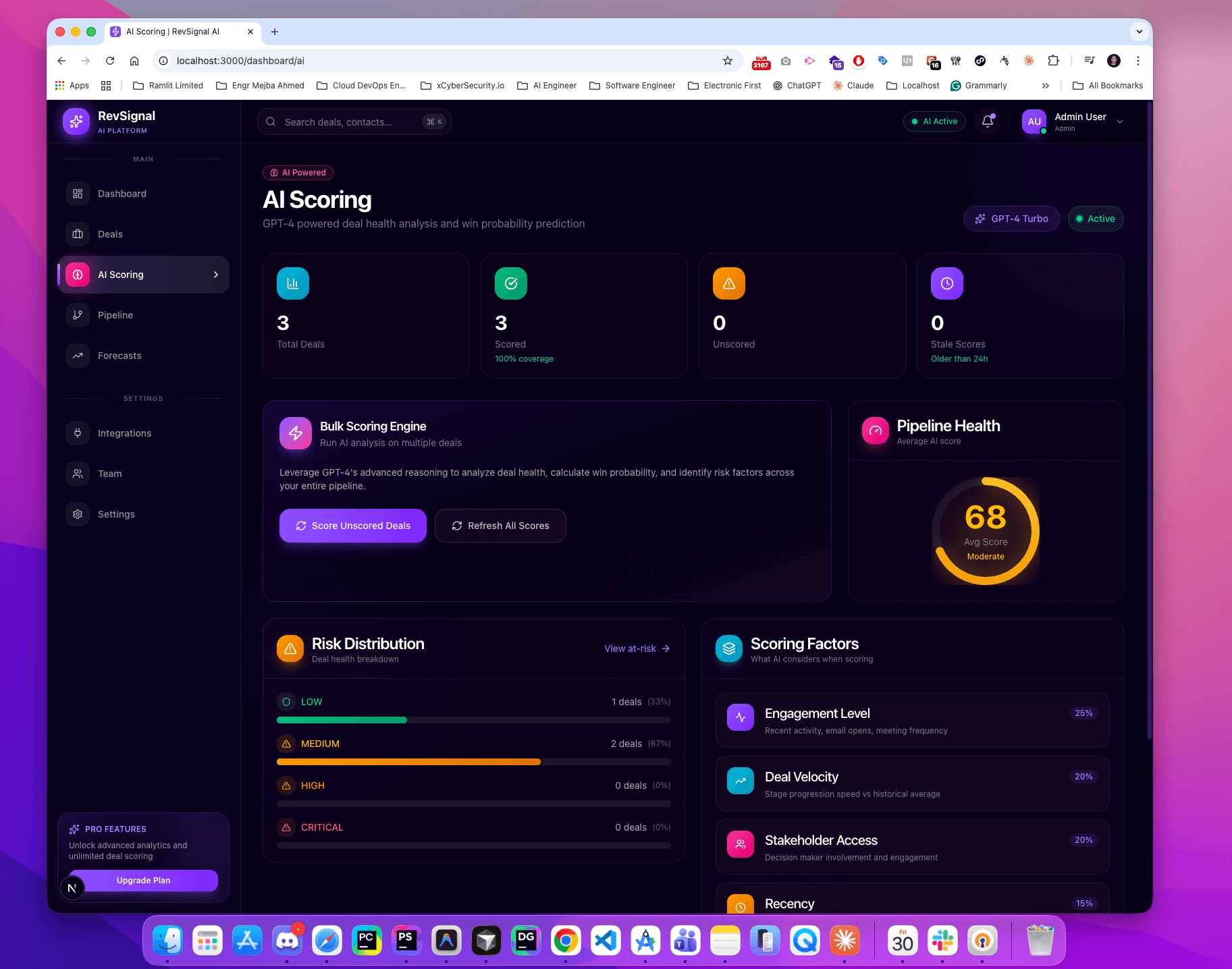  RevSignal AI — Predictive Revenue Intelligence Platform  - Screenshot 8