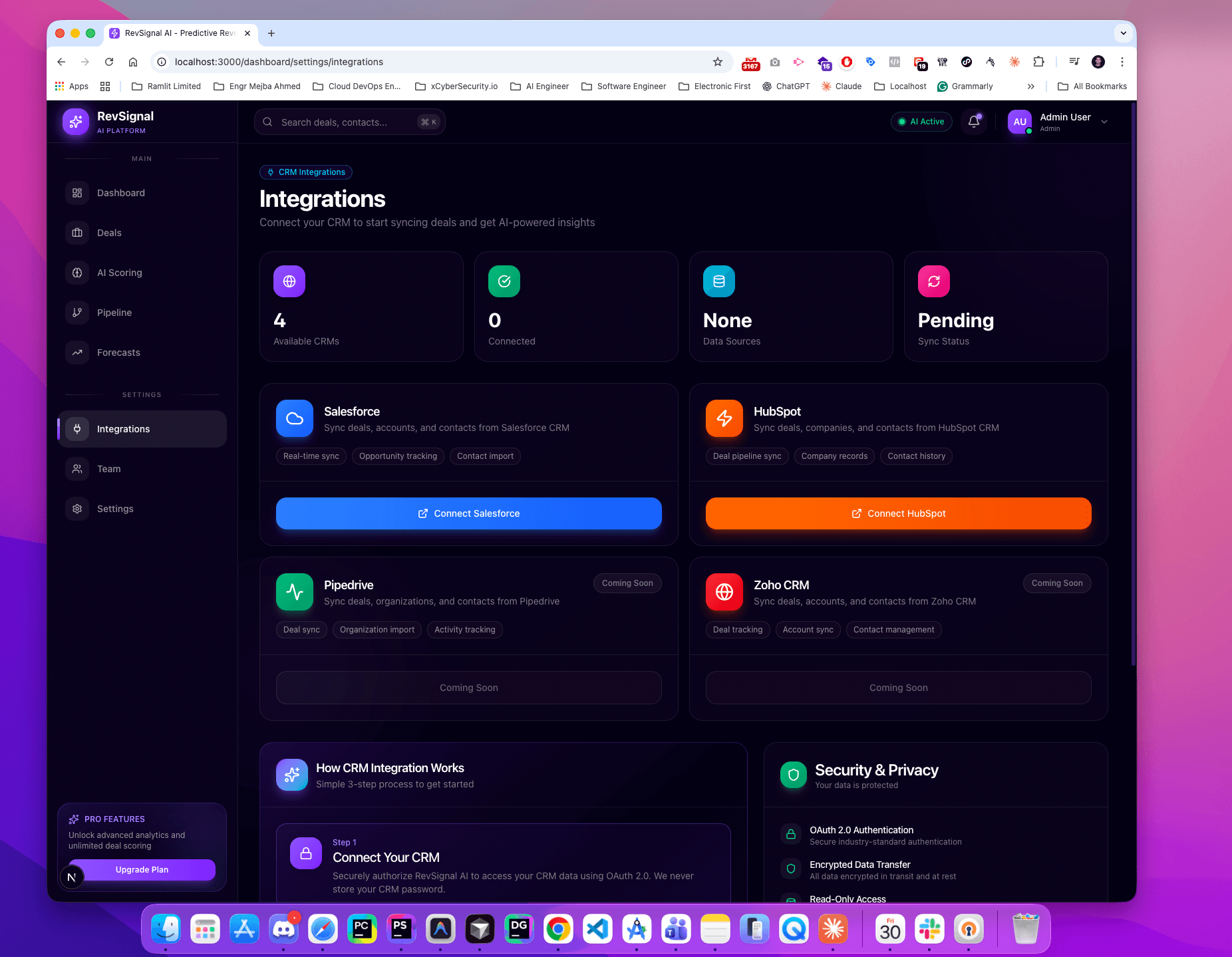  RevSignal AI — Predictive Revenue Intelligence Platform  - Screenshot 11