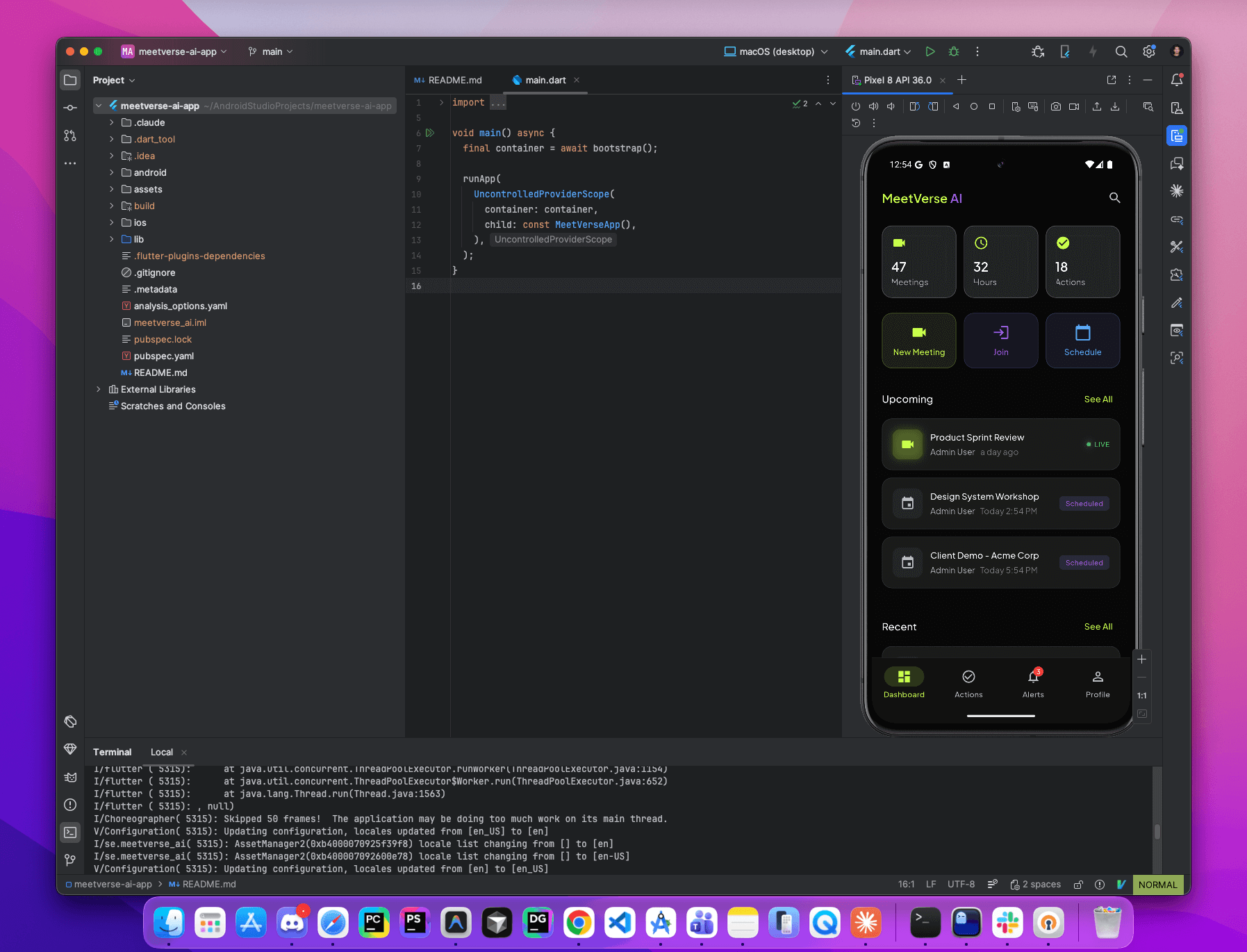MeetVerse AI — Mobile App